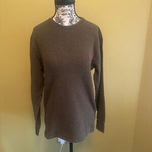 RALPH LAUREN PL WAFFLE KNIT HENLEY